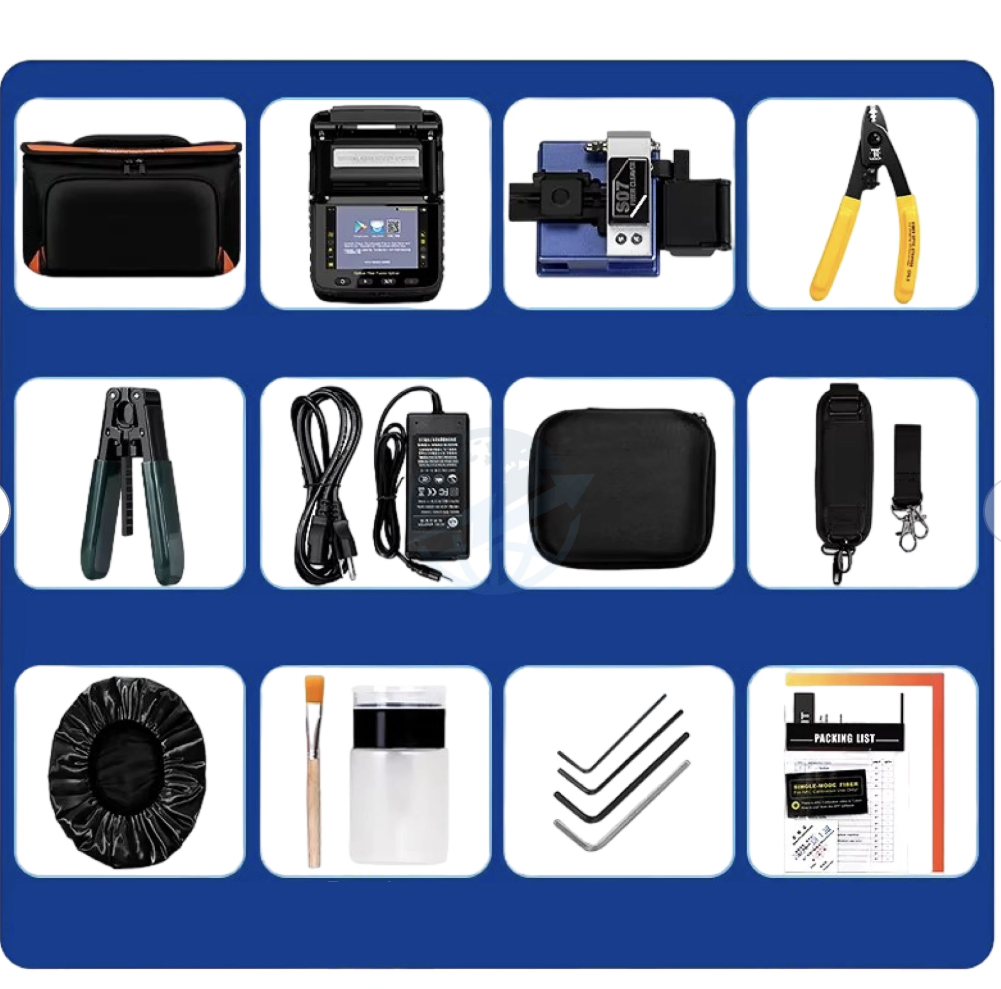 Soudeuse Fibre optique optique automatique ktSpl479 de machine d'épissage de fibre de FTTH de Signalfire AI-5 nouveau modèle - Image 3