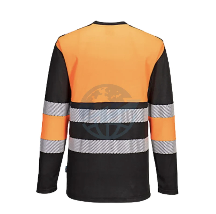PW312 - PW3 T-Shirt Hi-Vis Classe 1 L/S - Image 2