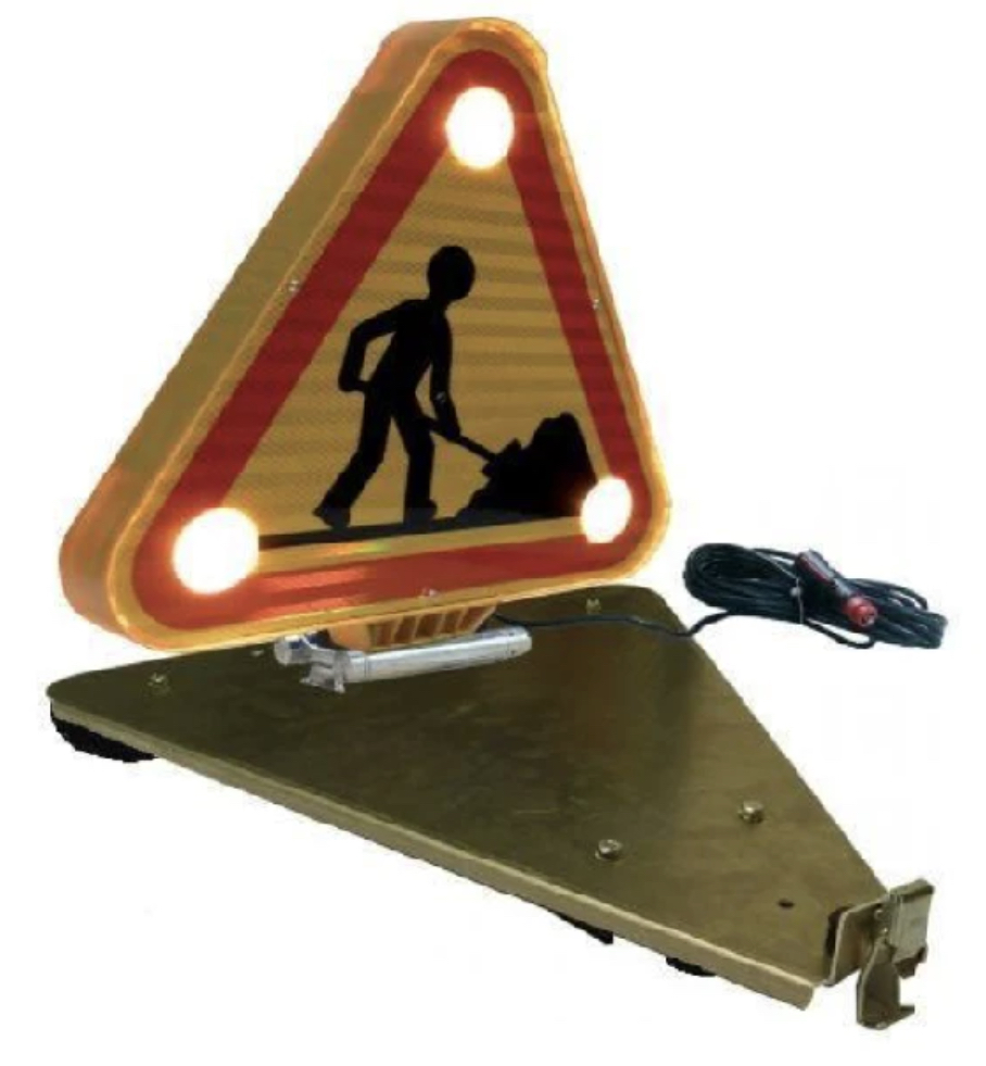 Panneau Triflash Magnetique 2 Faces LED AK5 - Image 2