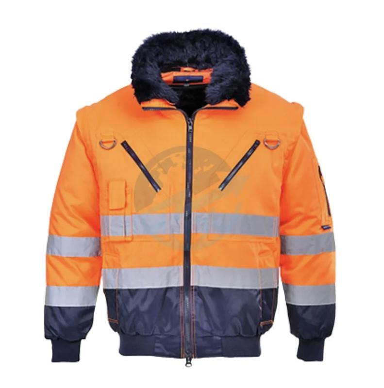 PJ50 - Blouson pilote 3 en 1 haute visibilité