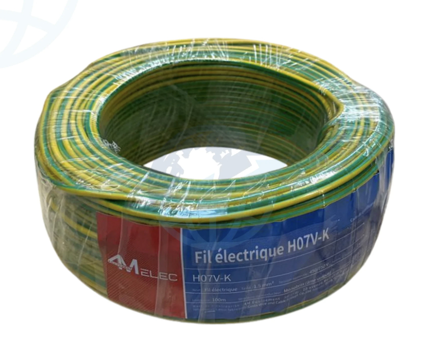 H07V-K 1×1.5 mm² / 1×2.5 mm² – Cable Électrique Souple en Cuivre - Image 2