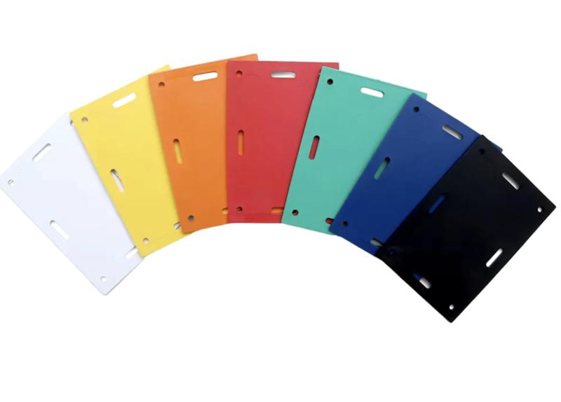 Plaquette-Etiquette CH-M PE Multi-couleur À Frapper – 100 Pcs